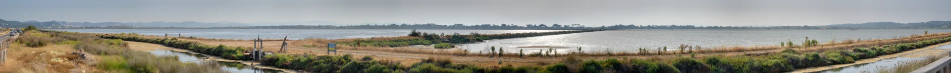 Panorama du golfe de Giens, sur le littoral de Hyères